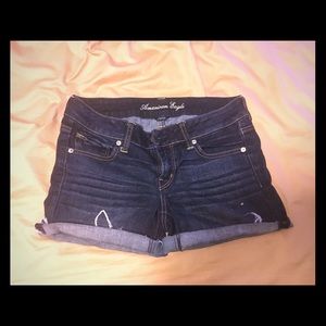 American Eagle women’s stretch jean shorts size 8